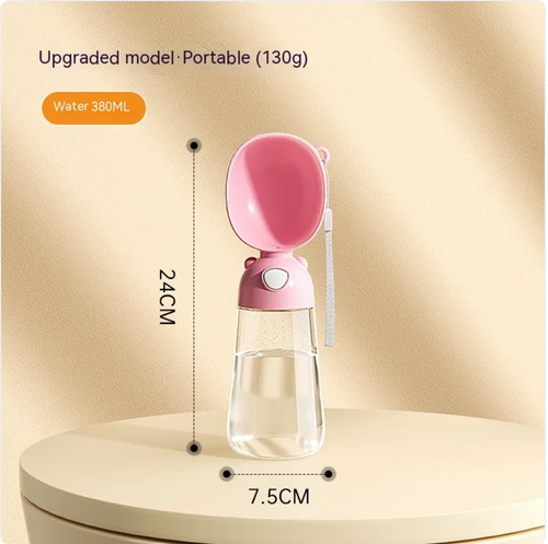 Portable Dog Water Bottle & Feeder