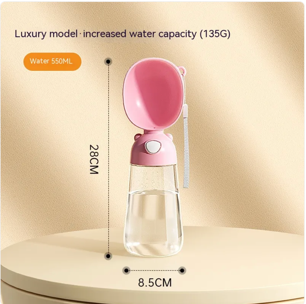 Portable Dog Water Bottle & Feeder