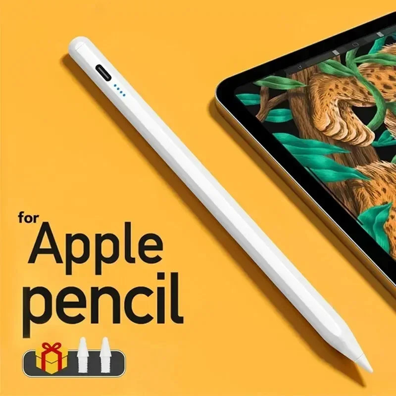 New For Apple Pencil Palm Rejection Power Display iPad Pencil Pen For iPad 2025 2024 2023 2022 2021 Pro Air Mini Specific Stylus