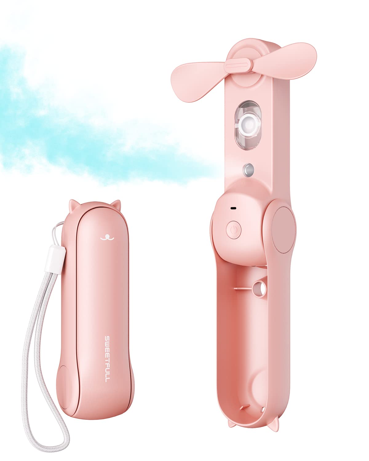 Portable Cooling Misting Fan
