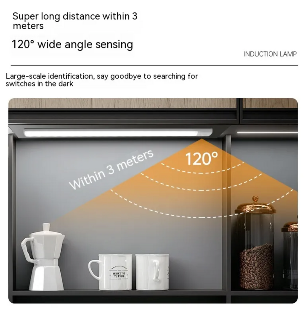 Motion-Activated Cabinet Light