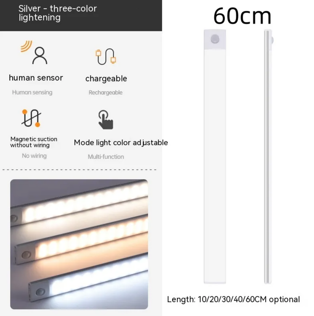 Motion-Activated Cabinet Light