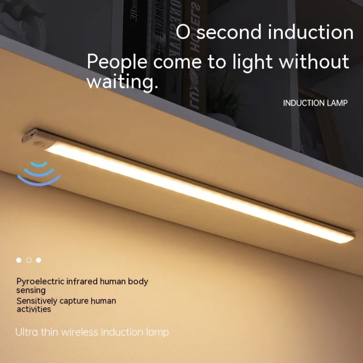 Motion-Activated Cabinet Light