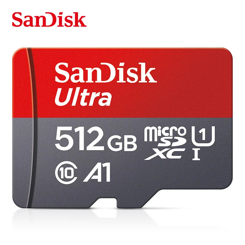 Micro SD Memory Card TF/SDCard 32GB 64GB 256GB 512GB 120M/S Class10 UHS-1 Flash Ultra 128GB Camera/Phone For Card Reader/Adapter