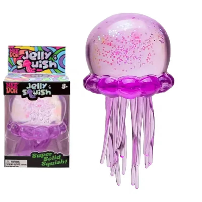 Schylling Needoh Nice Cube Sensory Nice-Sicle Stress Relief Squishy Cube Anti-Anxiety Squeeze Object For Focus ADHD Population