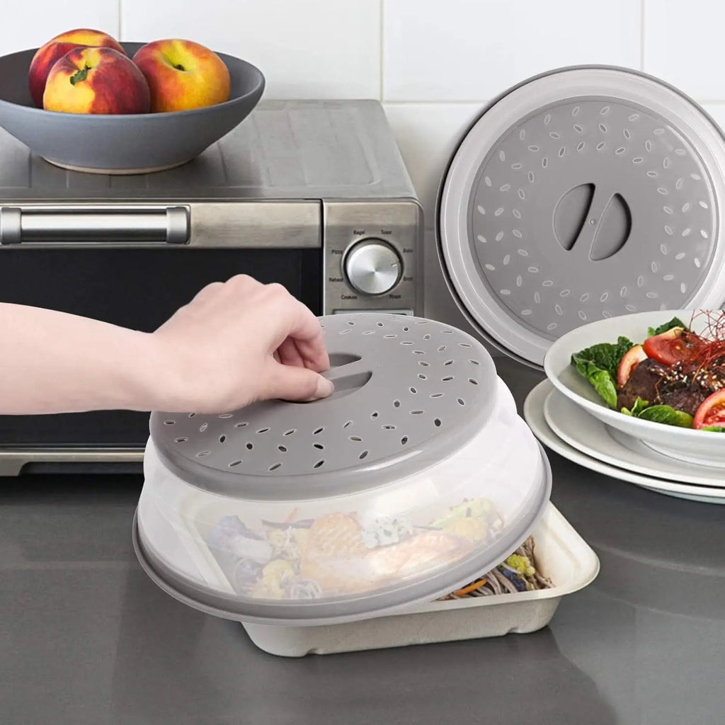 Collapsible Microwave Cover