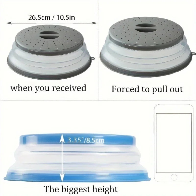 Collapsible Microwave Cover