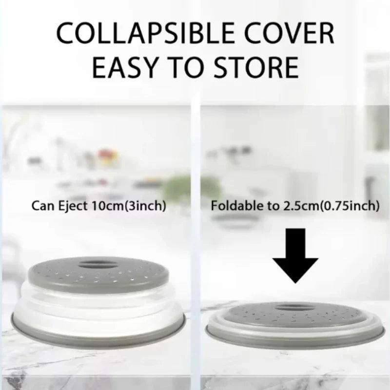 Collapsible Microwave Cover