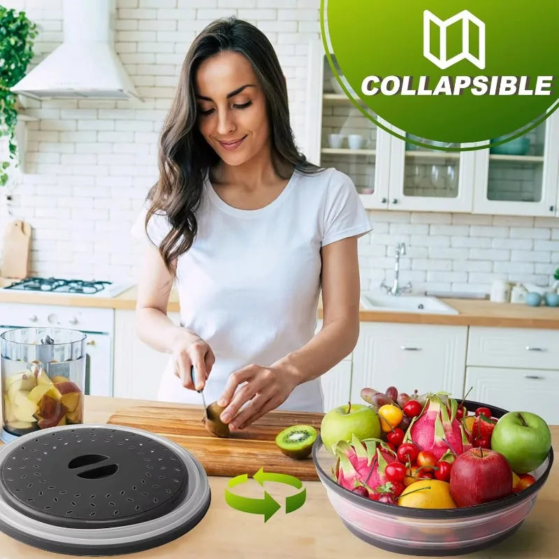 Collapsible Microwave Cover