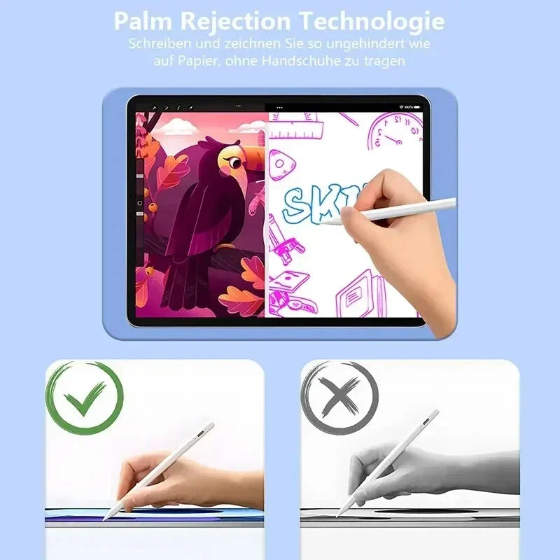 New For Apple Pencil Palm Rejection Power Display iPad Pencil Pen For iPad 2025 2024 2023 2022 2021 Pro Air Mini Specific Stylus