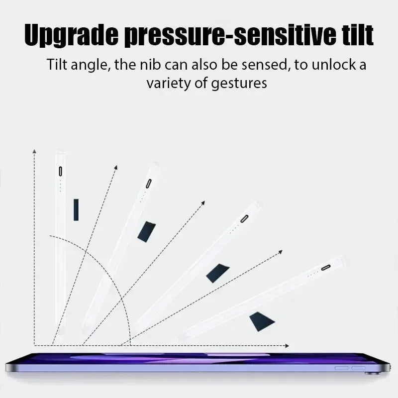 New For Apple Pencil Palm Rejection Power Display iPad Pencil Pen For iPad 2025 2024 2023 2022 2021 Pro Air Mini Specific Stylus